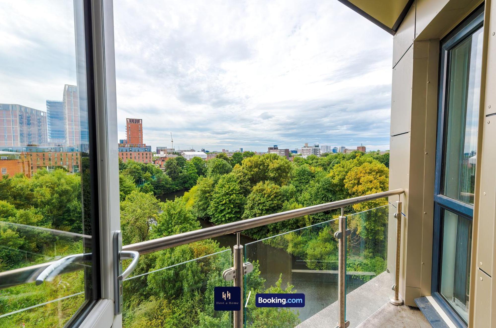 Modern 1 Bed With Balcony By Host A Апартаменты Манчестер