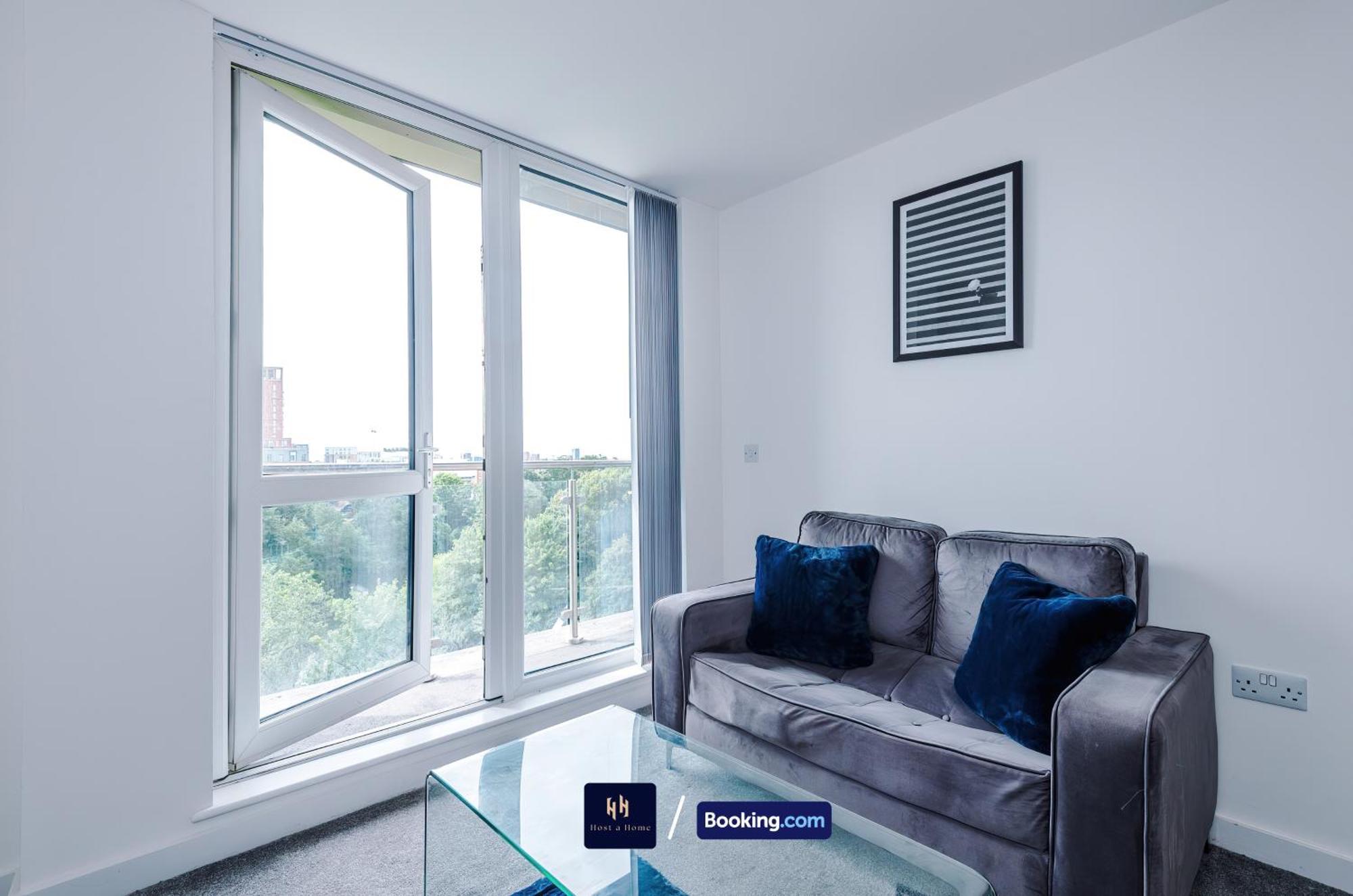 Modern 1 Bed With Balcony By Host A Манчестер