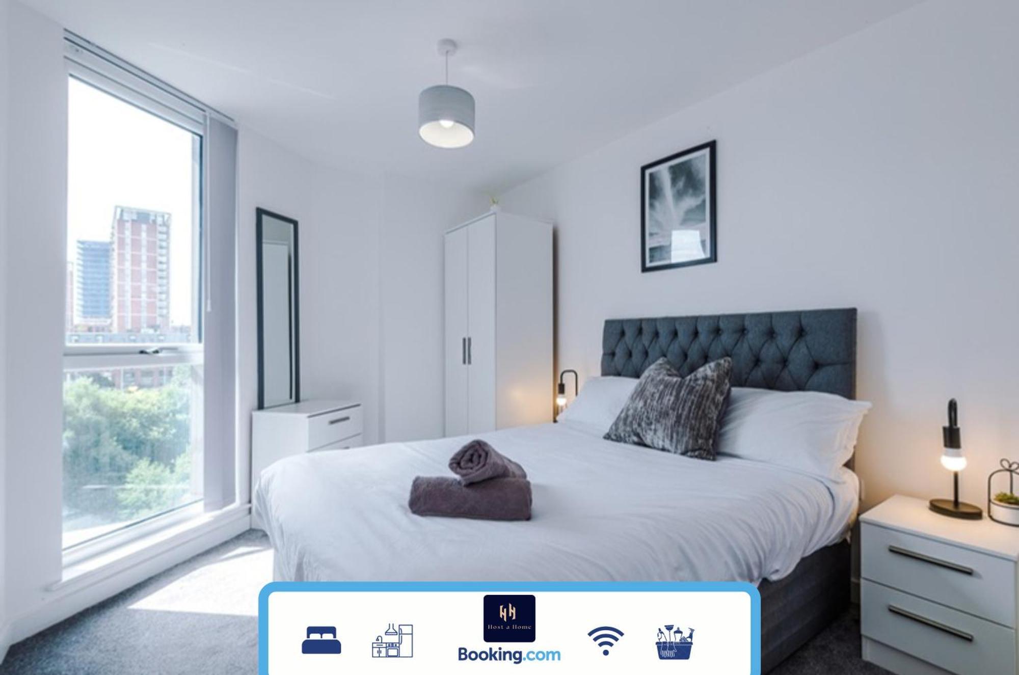 Апартаменты Modern 1 Bed With Balcony By Host A Манчестер