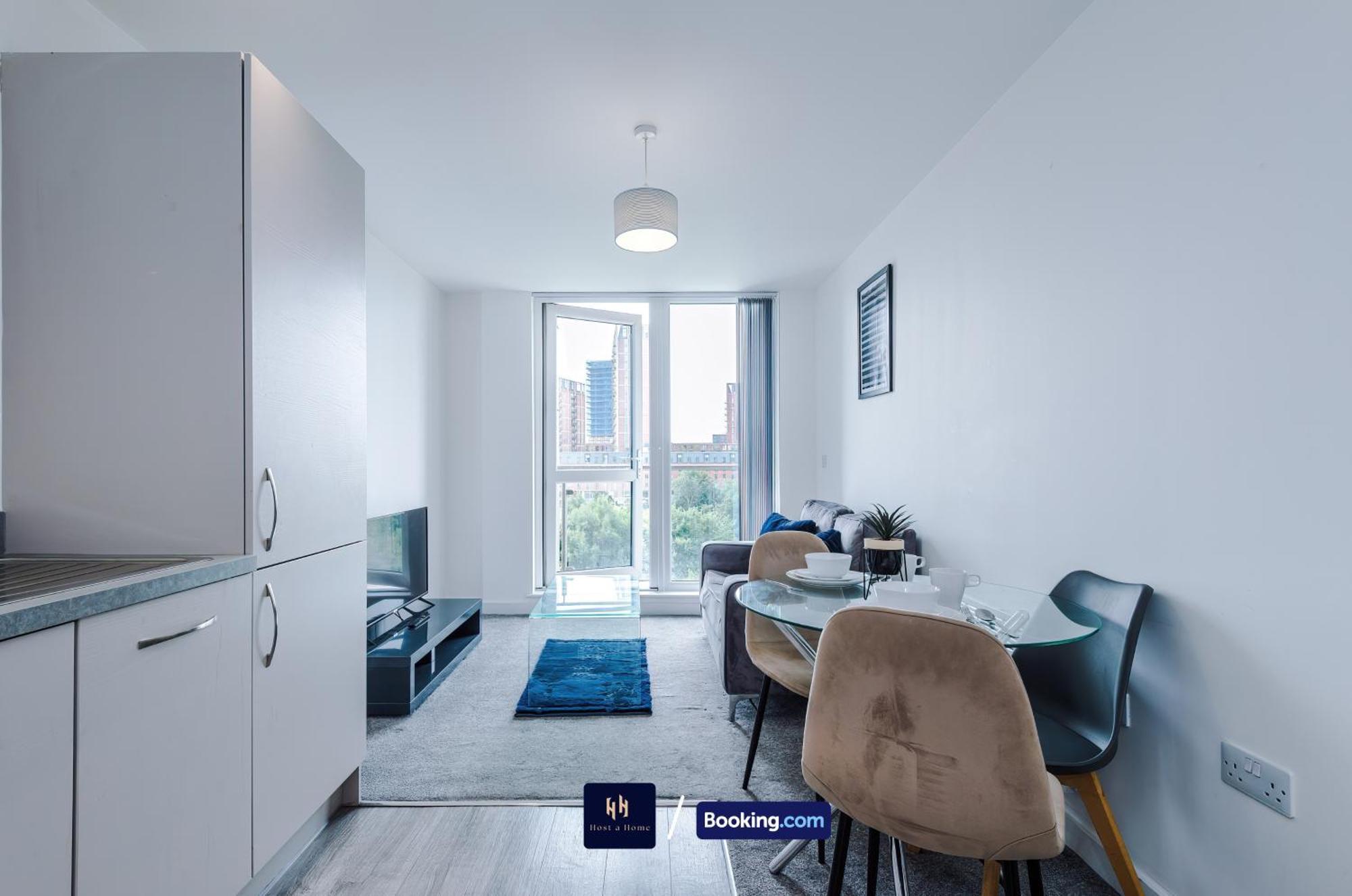 Appartement Modern 1 Bed With Balcony By Host A *